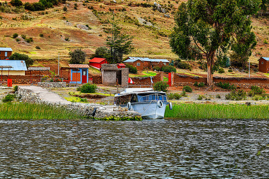 Taquile Island View of Lake Titicaca 193