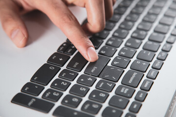 man working in computer