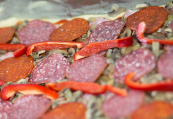 Pizza home in Polish conditions.