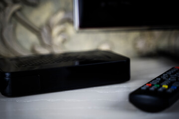 TV set-top box remote and TV, depending on the TV