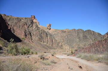 Charyn Canyon in Kazakhstan