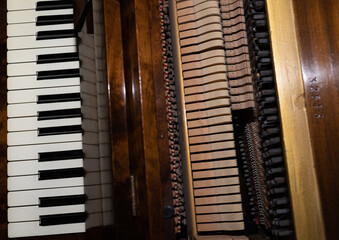 pianino makro wnętrze © Seance_Photo_Sylwia