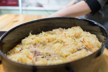 Bigos traditional Polish dish.