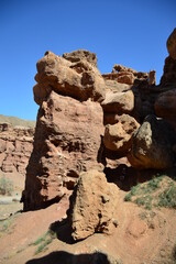Charyn Canyon in Kazakhstan