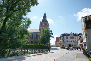 Biskupiec. Stare Miasto. Polska - Mazury - Warmia. © Rafa