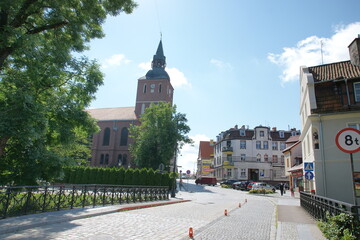 Biskupiec. Stare Miasto. Polska - Mazury - Warmia. © Rafa