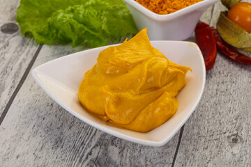 Curry sauce in the bowl