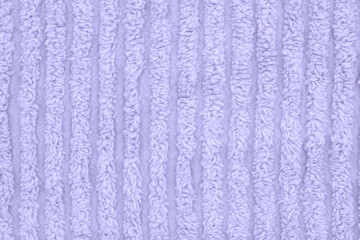 Pale purple plush lined fabric background
