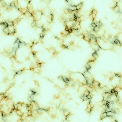 Marble texture gold, black and white colors. Square format. Stock vector illustration.	
