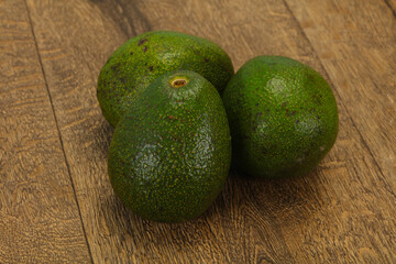 Ripe green dietary avocado - superfood