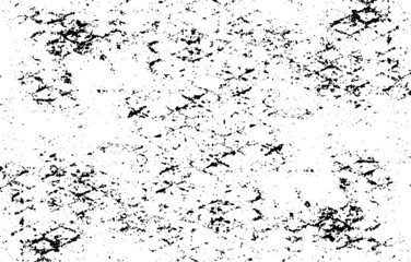 Fototapeta premium Rough texture. Broken plaster wall effect. Grunge worn damask pattern design. Distressed fabric texture. Overlay texture design. Vector illustration. Eps10.