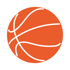 ball of basketball sport vector design