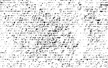 Rough black and white texture vector. Distressed overlay texture. Grunge background. Abstract textured effect. Vector Illustration. Black isolated on white background. EPS10