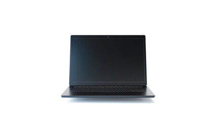 Black Laptop on White Background. 3D Render © MZalevsky
