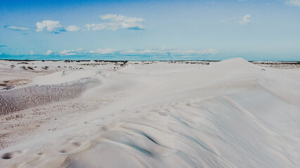 Lancelin Sand Dunes in Western Australia