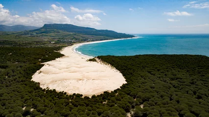 Foto auf Acrylglas Strand Bolonia, Tarifa, Spanien Sanddüne Bolonia Tarifa Spanien