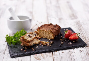 Homemade pate