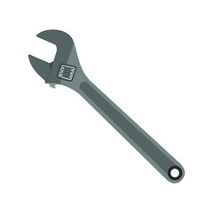 wrench design, repair icon isolated white