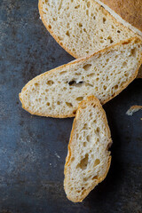 Rustic loaf of bread