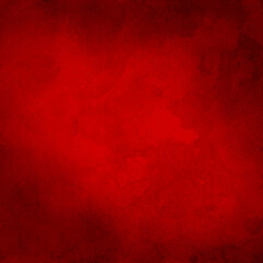 Obraz premium Rich red background texture, watercolor painted design on watercolor textured paper in elegant Christmas color and design