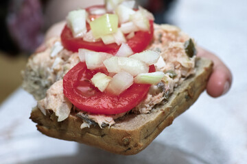 Breakfast in Polish.