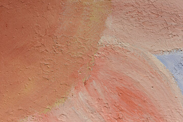 Old painted concrete