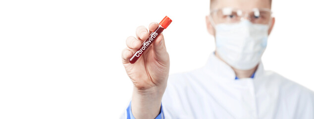 Young doctor against new Coronavirus 2019-nCoV