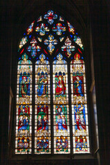 Stained glass Canterbury Cathedral