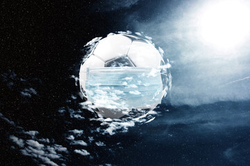 Soccer events through the corona virus time