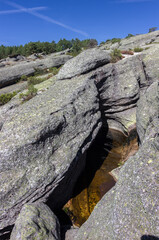 Neila lagoons and surrounding area in Burgos (Spain)