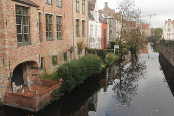 Obraz premium Canals of Bruges