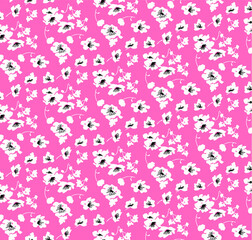 seamless flower pattern, floral print.