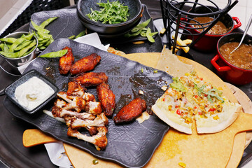 food wastage, mostly seeing in hotels and party events