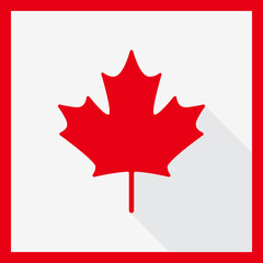 maple, leaf Canada Icon, Celebrate Canada Day 1st July