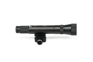 Optical sight for weapons on a white background