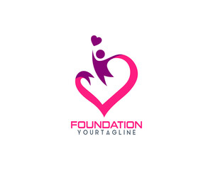 Professional charity and Foundation logo design