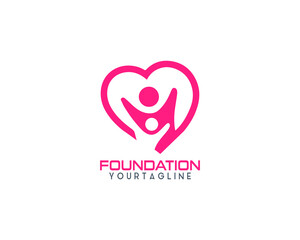Professional charity and Foundation logo design