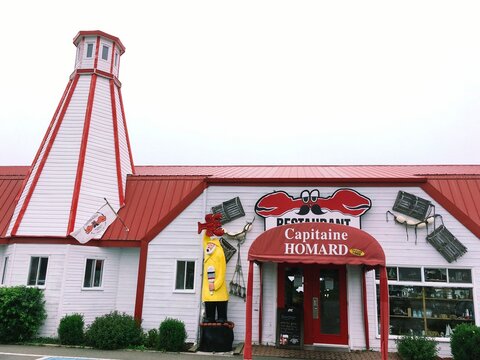 Restaurant Capitaine Homard en Gasp&eacute;sie