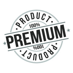 Premium Product Approved Certified Quality Original Stamp Design Vector Round Art.