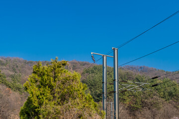 High voltage power lines