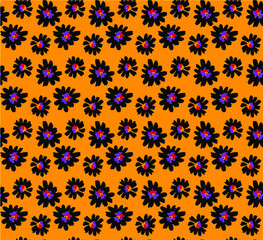 seamless flower pattern, floral print.