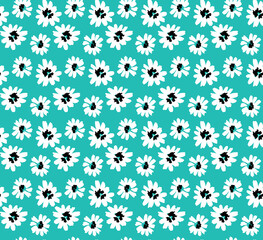 seamless flower pattern, floral print.