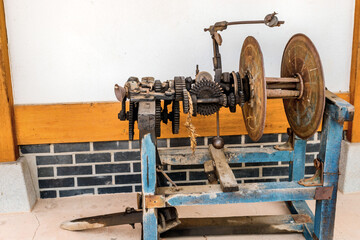 Rice stalk straw rope making machine