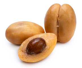 Fresh Waive fruit isolated on white background, Waive tropical fruit isolated on a white