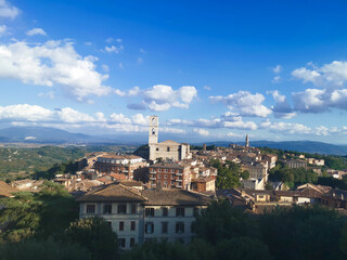 Fototapeta premium panoramic view of florence italy