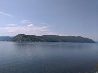 lake in the mountains