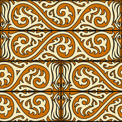 abstract batik pattern seamless background