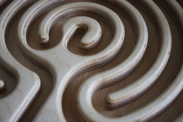 wooden maze, background, texture, abstraction