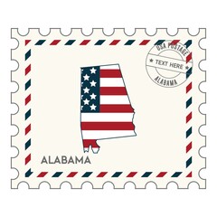 Alabamapostagestamp