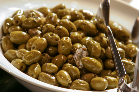 
Olives in pots
